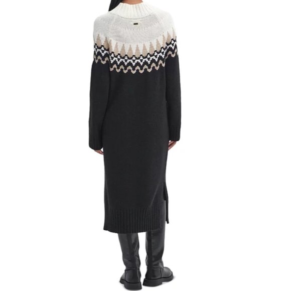 NEW Barbour Kingsford Fair Isle Sweater Dress 2510  10T5 - Picture 8 of 12